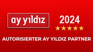 Autorisierter Ay Yildiz Partner