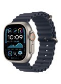 Apple Watch Ultra 2 Titan Natur Ocean Armband Marine