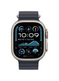 Apple Watch Ultra 2 Titan Natur Ocean Armband Marine