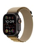 Apple Watch Ultra 2 Titan Schwarz Alpine Loop Mandel