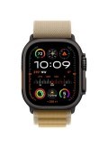 Apple Watch Ultra 2 Titan Schwarz Alpine Loop Mandel