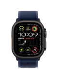 Apple Watch Ultra 2 Titan Schwarz Trail Loop Marine