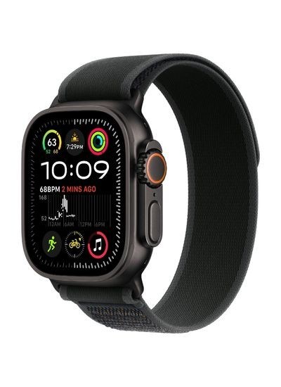 Apple Watch Ultra 2 Titan Schwarz Trail Loop Schwarz