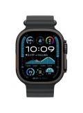 Apple Watch Ultra 2 Titan Schwarz Ocean Armband Schwarz