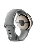 Google Pixel Watch 3 Bluetooth/WLAN 41 mm Aluminiumgehäuse in Champagne Gold / Sportarmband in Hazel