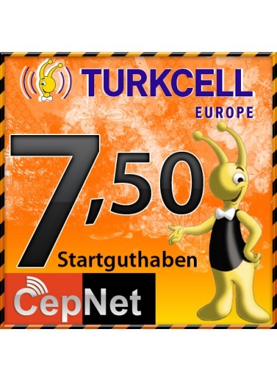 Turkcell Europe Prepaidkarte Neu günstig online bestellen