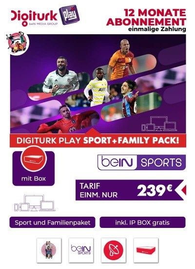 Digiturk Euro IP Full Sports
