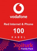 Vodafone Red Internet & Phone + Digitürk Family Pack (Kabel 100)