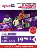 Digiturk Euro IP Full Sports [VERLÄNGERUNG] monatlich 12