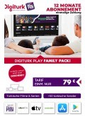 Digiturk Euro IP Family - ohne Box jährlich