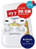 Ay Yildiz Airpods Pro inkl. Ay Yildiz Ay Allnet MAX 30 GB