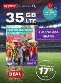 Ay Yildiz Digiturk 12 Monate Full Sport Paket & Ay Allnet PLUS 35 GB