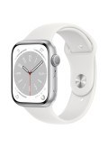 Apple Watch Series 8 Aluminium Sportarmband GPS 45 mm Silber