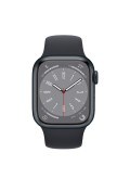 Apple Watch Series 8 Aluminium Sportarmband GPS 41 mm Mitternacht