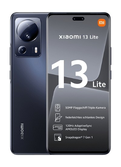 Xiaomi 13 Lite 5G 128 GB Black