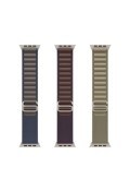 Apple Watch Ultra 2 Titan Natur Alpine Loop Indigo