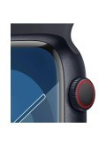 Apple Watch Series 9 Aluminium Sportarmband GPS 45 mm Mitternacht