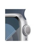Apple Watch Series 9 Aluminium Sportarmband GPS + Cellular 41 mm Silber