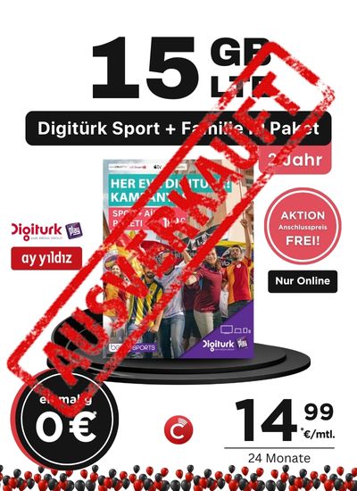 Digiturk Euro IP Full Sports - ohne Box