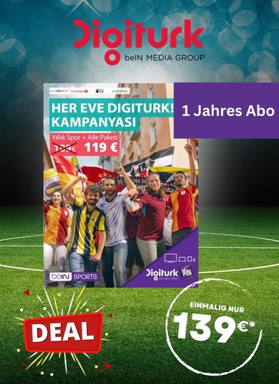 Digiturk Euro IP Full Sports - ohne Box